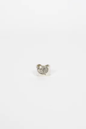 Addison Ring Silver/Icy Grey Diamonds