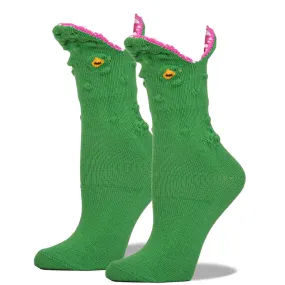 Alligator 3D Socks Women's Crew Sock