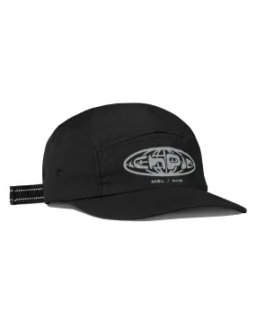 Atlas Flashback 5 Panel Hat - Black