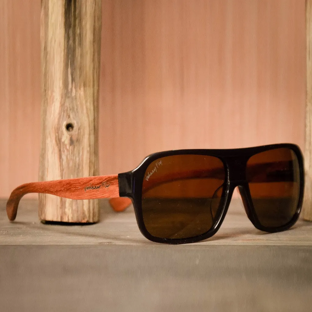 Bomber Redwood Polarized Sunglasses