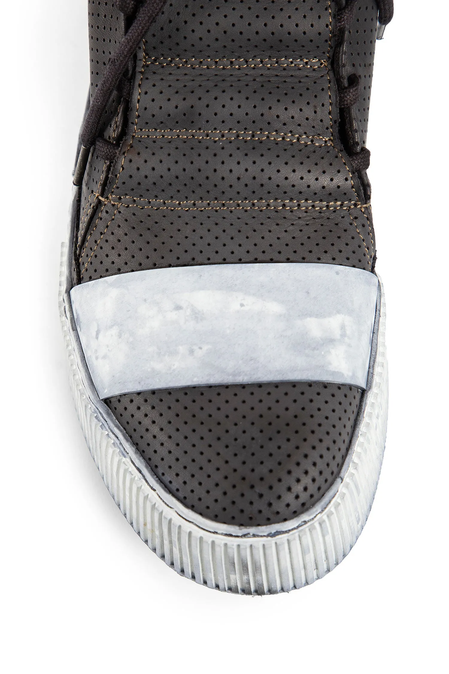 BORIS BIDJAN SABERI MAN BLACK&WHITE SNEAKERS