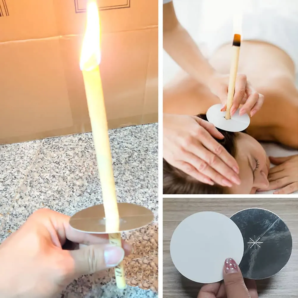 Coning Beewax Natural Ear Candle Ear Healthy Care Ear Treatment Wax Removal Earwax Cleaner