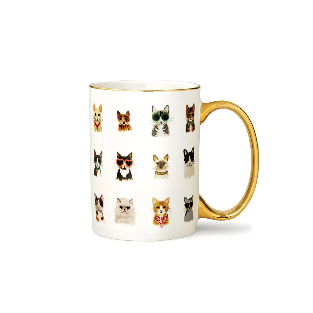 Cool Cats Porcelain Mug