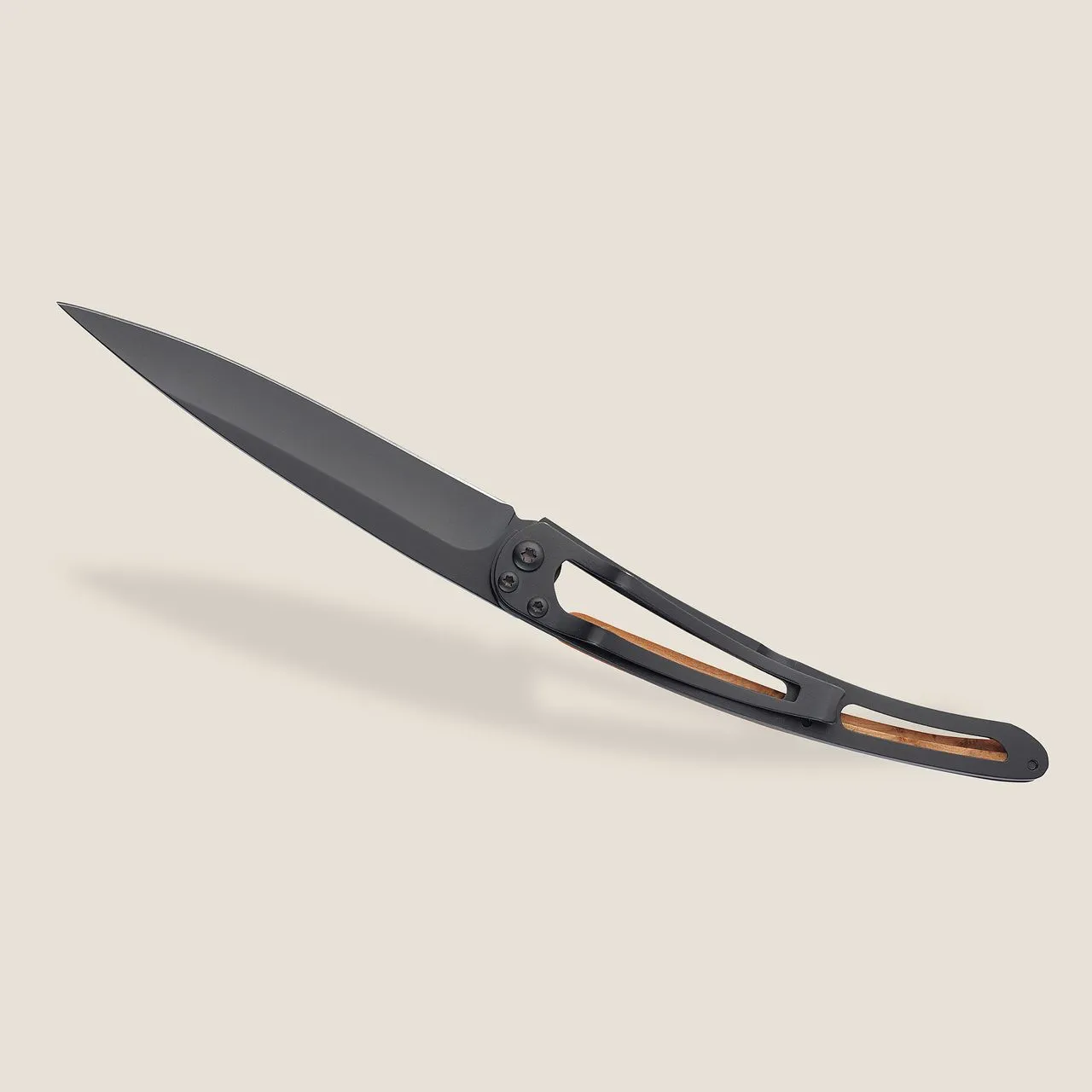 Deejo Juniper Wood Bicycle Knife