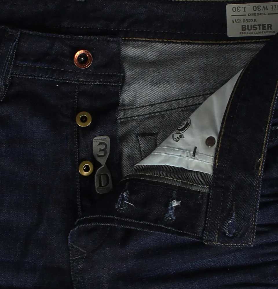 Diesel Buster 3D EVO Jeans Dark Blue