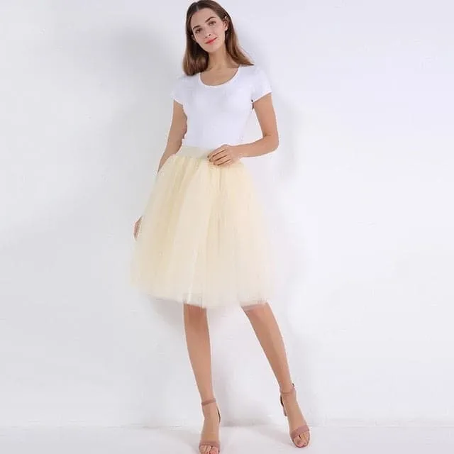 DressBetty - Womens Pleated Dance Tutu Skirts