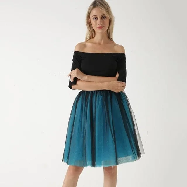 DressBetty - Womens Pleated Dance Tutu Skirts