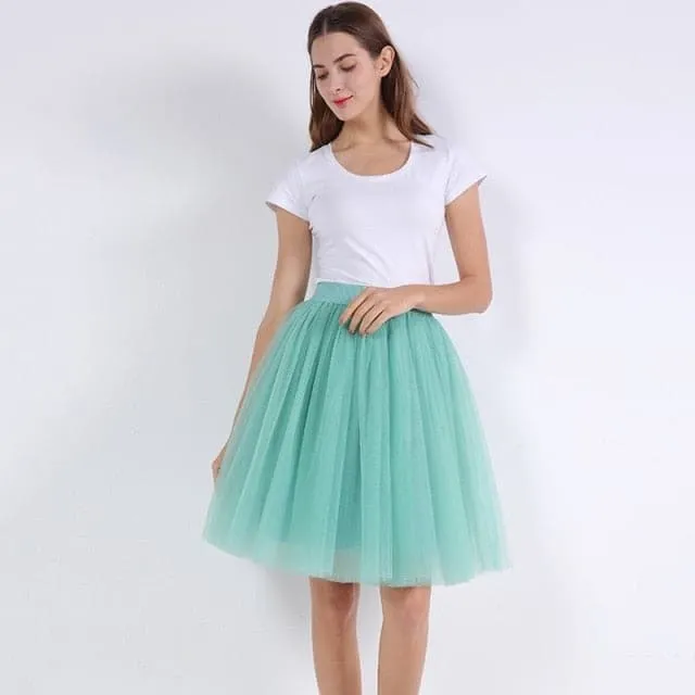 DressBetty - Womens Pleated Dance Tutu Skirts