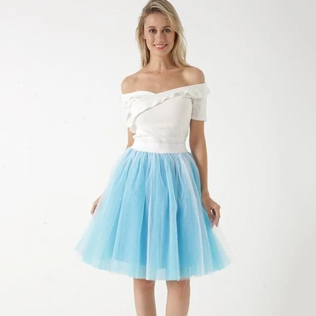 DressBetty - Womens Pleated Dance Tutu Skirts