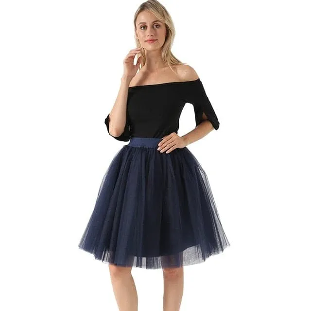 DressBetty - Womens Pleated Dance Tutu Skirts