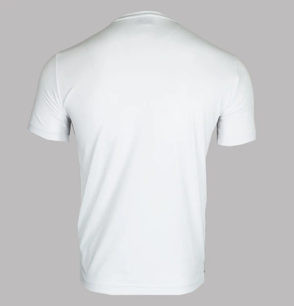 EA7 Side Taping Logo T-Shirt White