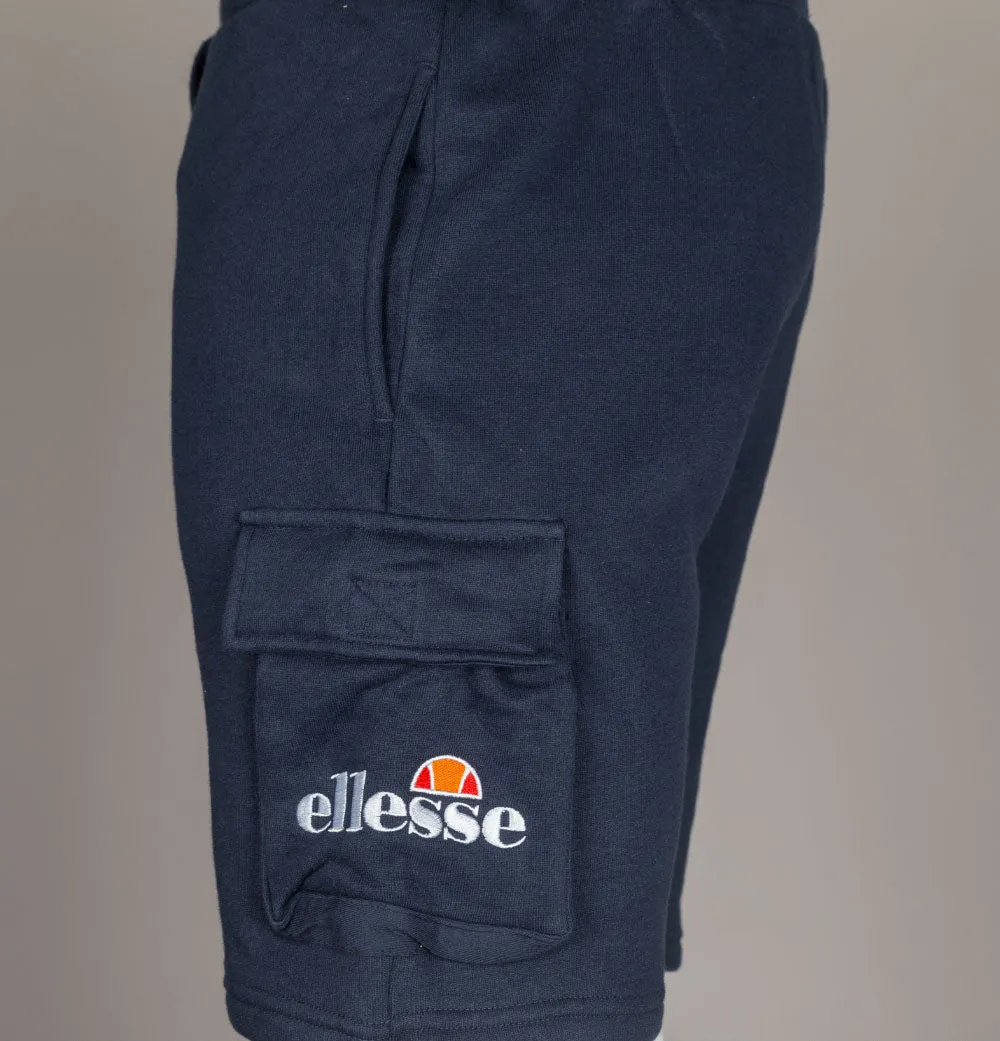 Ellesse Sica Cotton Jersey Cargo Short Navy