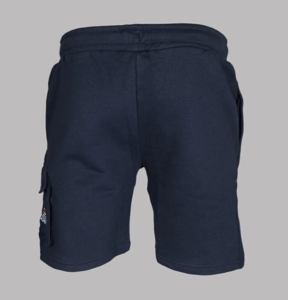 Ellesse Sica Cotton Jersey Cargo Short Navy