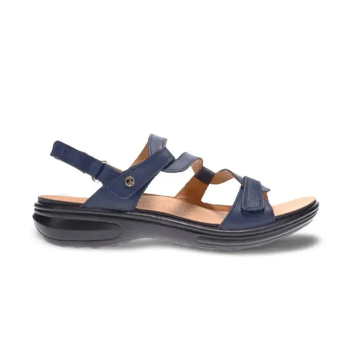 Emerald BACK STRAP SANDAL - Blue French