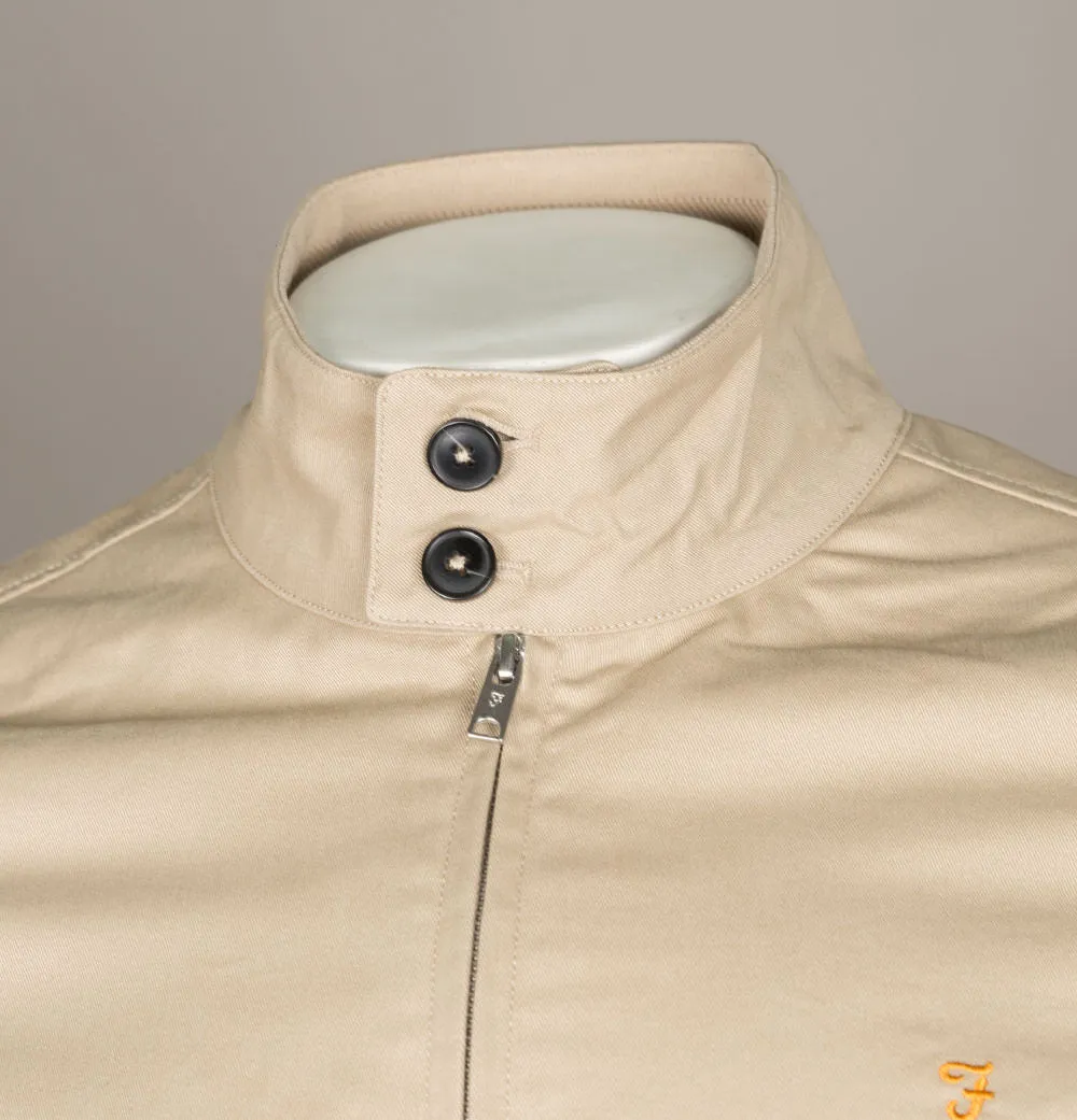 Farah Hardy Harrington Jacket Light Sand