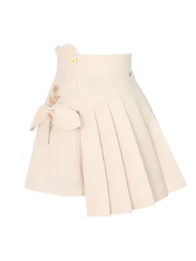 Forest Prince High Waist Pleated Skirt