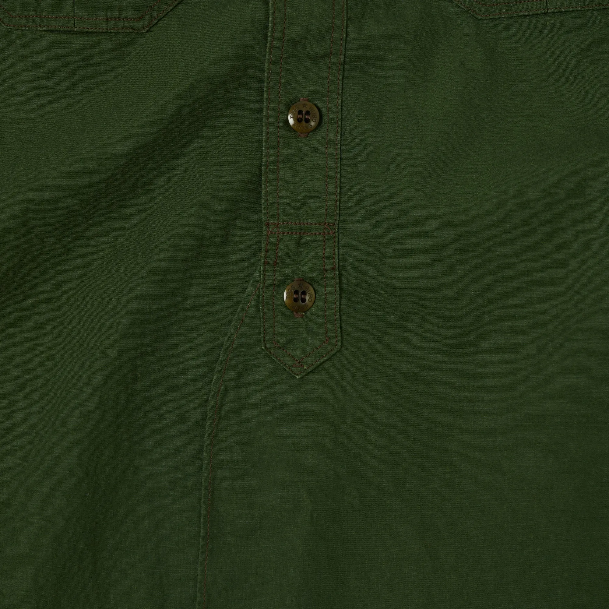 Freewheelers 2123014 'Montauk' Shirt - Leaf Green