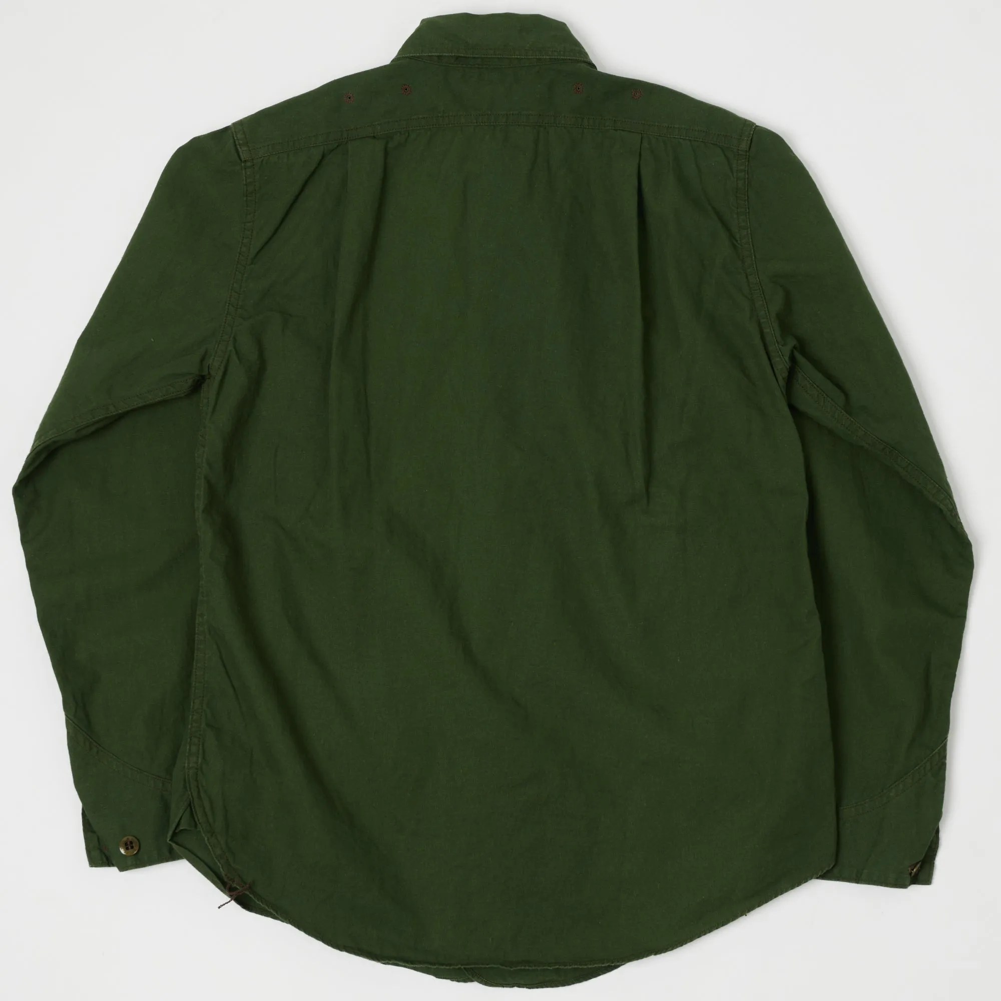 Freewheelers 2123014 'Montauk' Shirt - Leaf Green