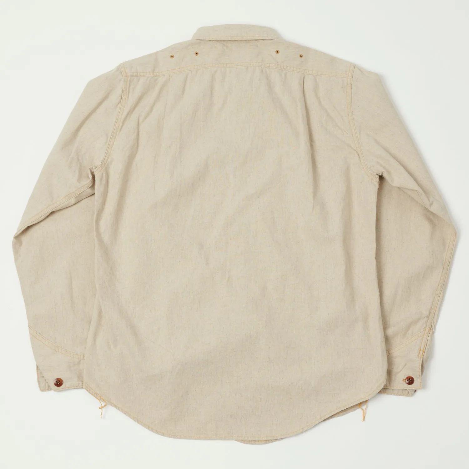 Freewheelers Great Lakes 'Montauk' Shirt - Oatmeal