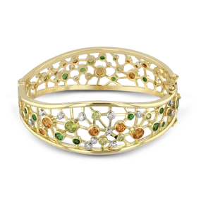 Honeycomb Bangle