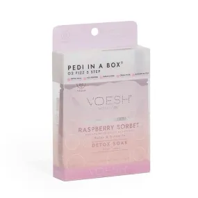 Pedi-in-a-Box Raspberry Sorbet - 5 Steps - Voesh