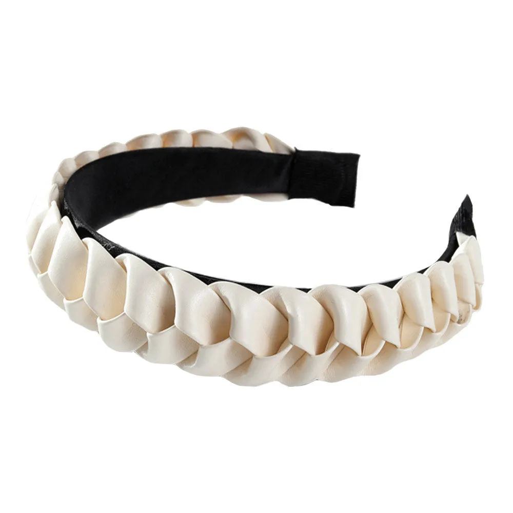 Pleated Solid Headband