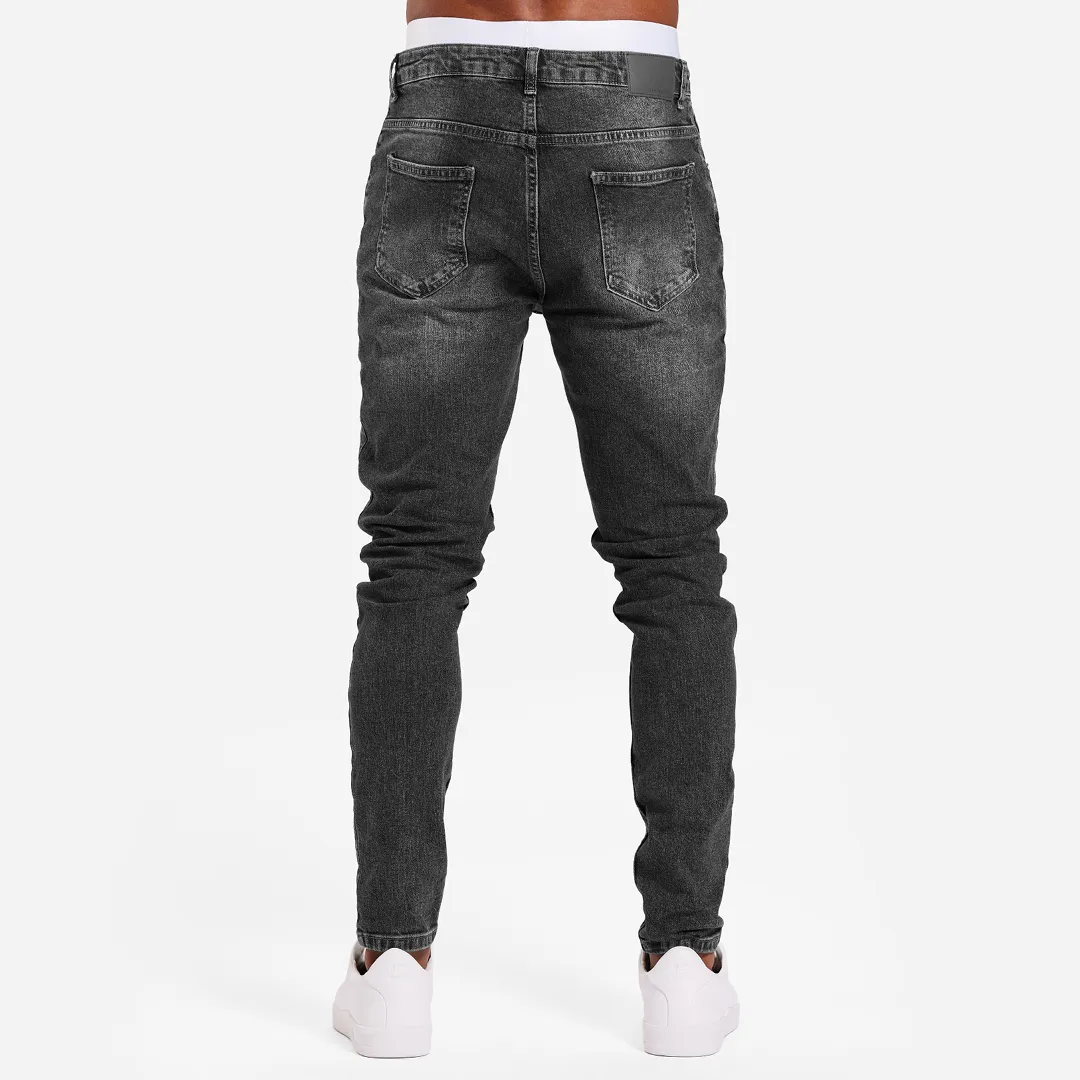 Serrano Slim Fit Jeans - Washed Black